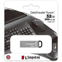 Stick memorie Kingston DataTraveler Keyson, 32 GB, USB 3.2